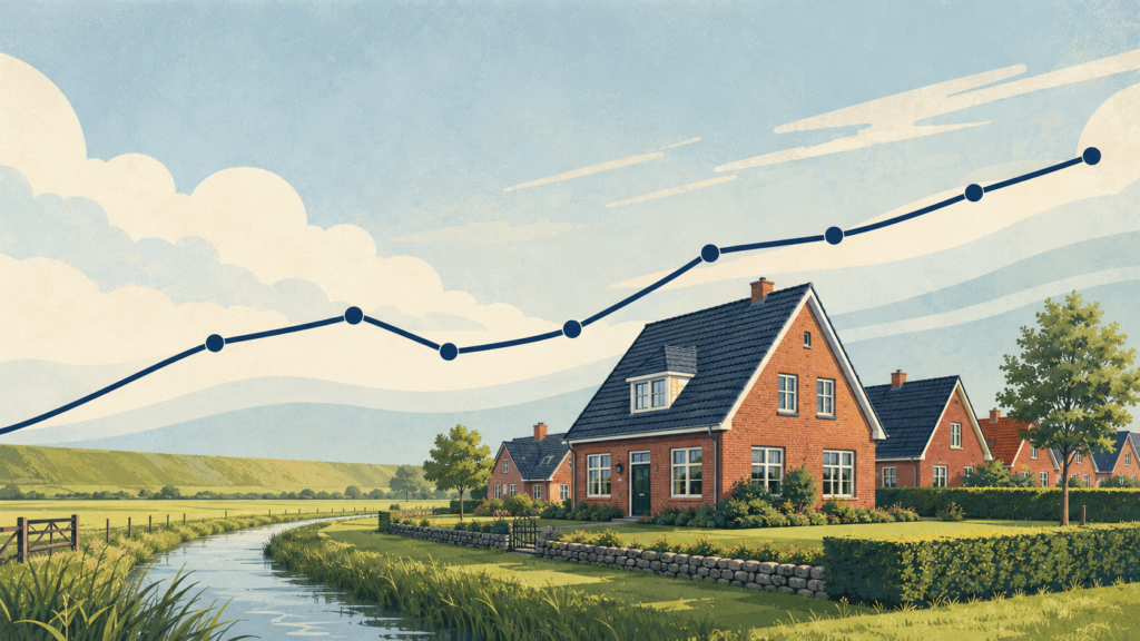 illustration immobilienmarkt